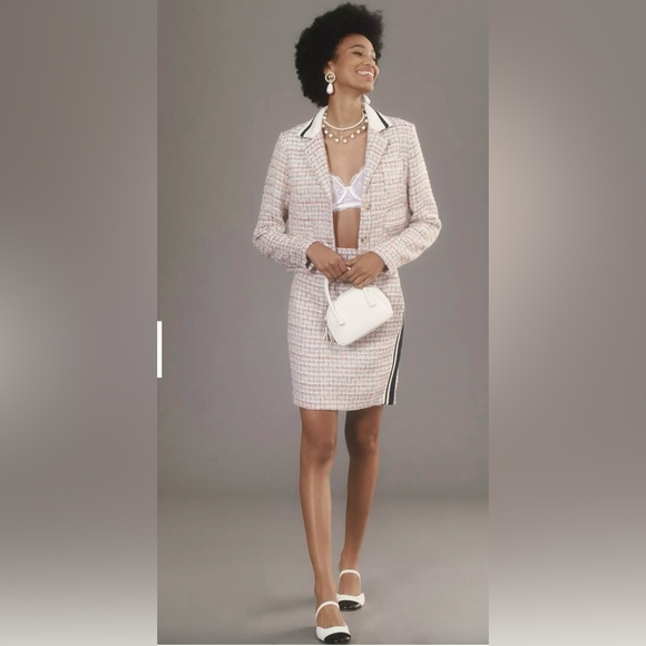 Maeve x Anthropologie Multicolor Tweed Mini Skirt - Picture 2 of 16